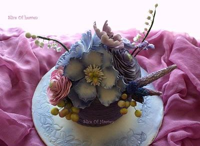Shades if violet - Cake by Devina Soman