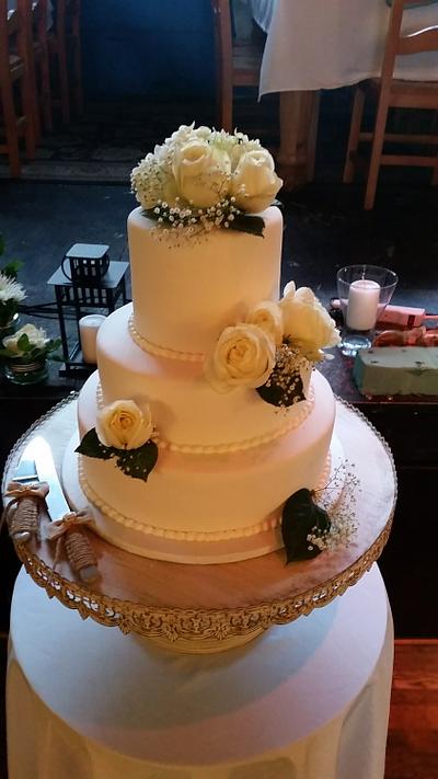 Wedding cake - Cake by Sonia