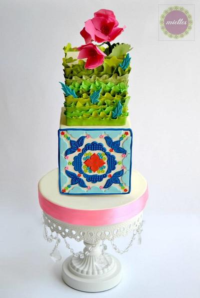Gardens of the World Collab - My entry - Cake by miettes