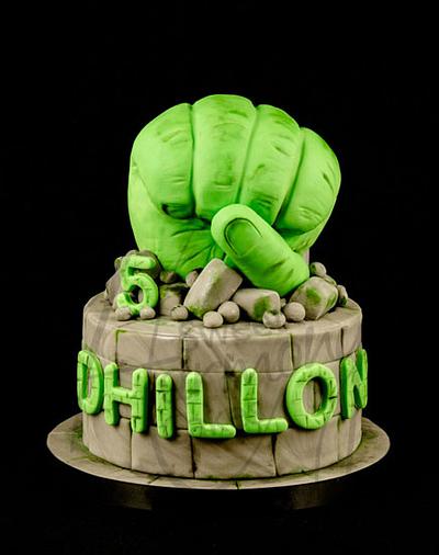 Hulk! - Cake by Sweet Harmony Cakes