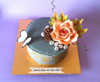 couture rose cake - Cake by sugarBliss