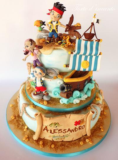 Jake and the neverland pirates - Cake by Torte d'incanto - Ramona Elle