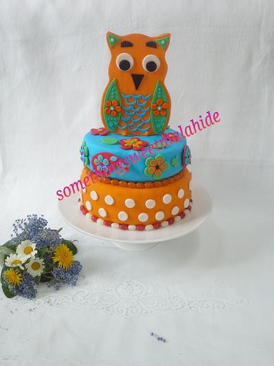 Owl Cake - Cake by .