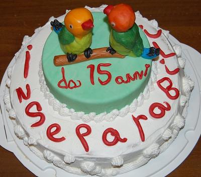 Inseparabili - Cake by Torte artistiche e zuccherose by Mina