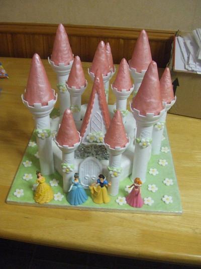 daughter's 3rd birthday cake - Cake by Sharon collins