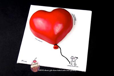 Valentine's Cake - Cake by Maria's