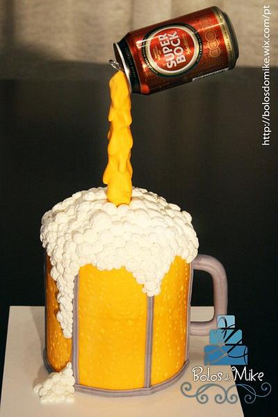 Beer mug cake - Cake by Michael Almeida