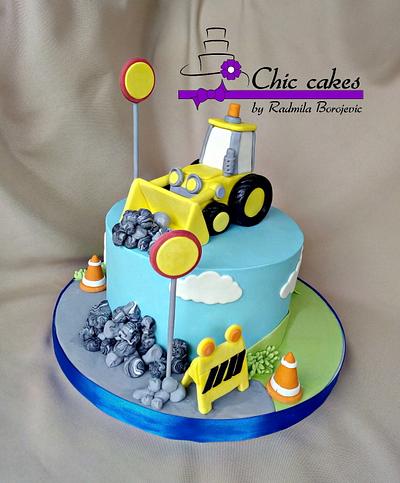 Excavator cake - Cake by Radmila
