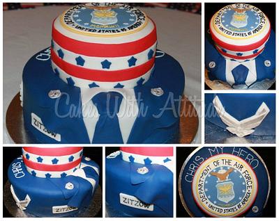 Airforce Cake - Cake by Viviana & Guelcys