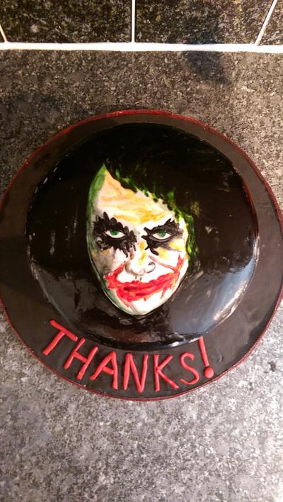 Why so serious? - Cake by Swirls and pearls bespoke cake design 