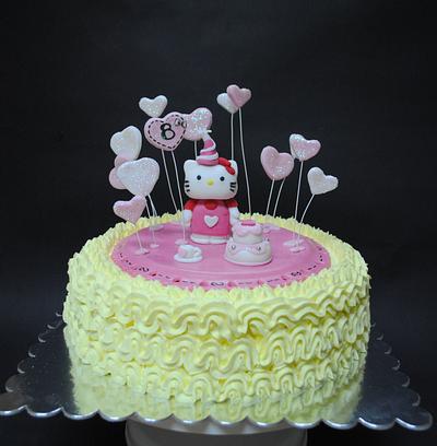 Hello Kitty hearts - Cake by Torte Sweet Nina