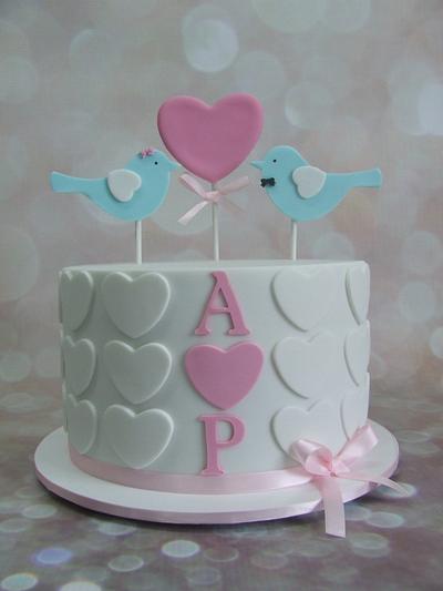 Happy Anniversary! - Cake by Cake A Chance On Belinda