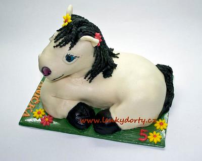 Roan horse - Cake by Lenkydorty