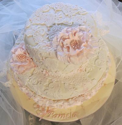 Lace cake  - Cake by Sugar&Spice by NA