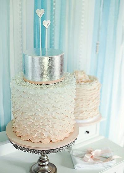 Enchanted Ruffle cake - Cake by Rachel