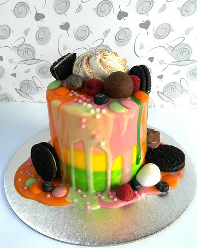 Colorful and Sunny - Cake by Dari Karafizieva
