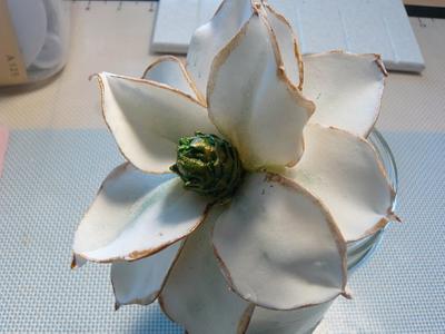 golden magnolia  - Cake by gail