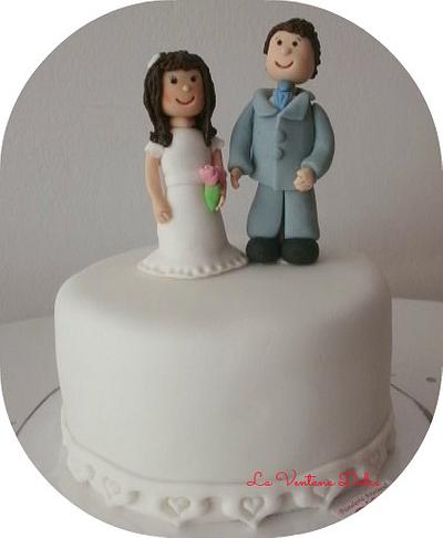 Wedding cake - Cake by Andrea - La Ventana Dulce