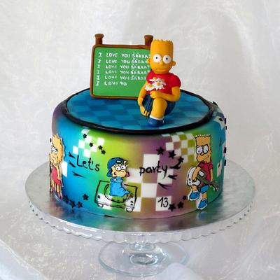 From Bart with love - Cake by Eva Kralova