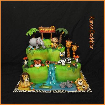 Jungle fever - Cake by Karen Dodenbier