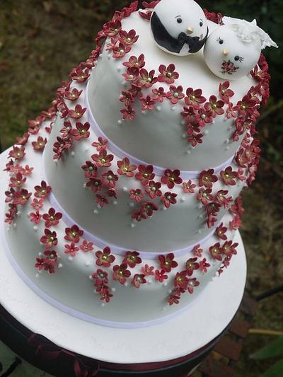 Maria Werdding Cake - Cake by Scrummy Mummy's Cakes