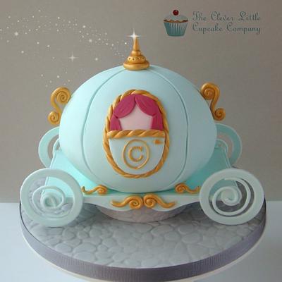 Cinderella Carriage Cake - Cake by Amanda’s Little Cake Boutique
