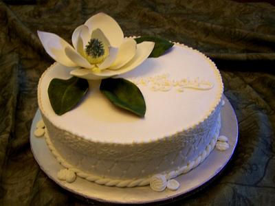 Mother's Magnolia - Cake by Theresa