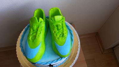Nike shoes - Cake by Katya