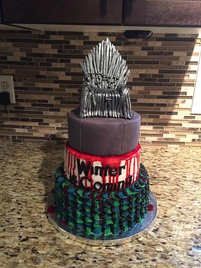 Game of Thrones cake - Cake by Laurel's Cake Creations