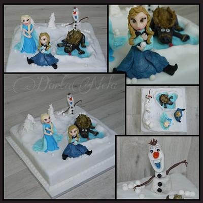 Frozen Cake - Cake by DortaNela