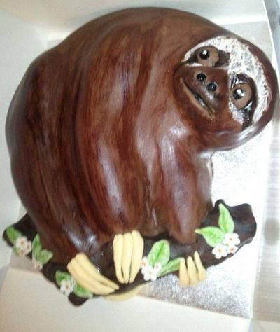 Sloth cake - Cake by ldarby