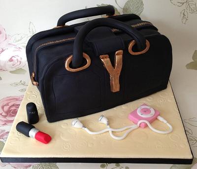 YSL handbag - Cake by Lesley Southam