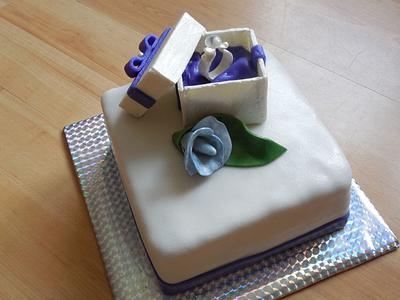 engagement cake - Cake by Niovy
