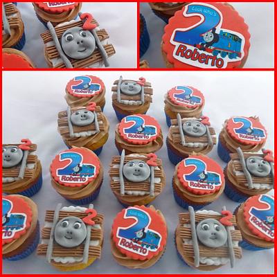 Thomas cupcakes - Cake by cupcakeleen