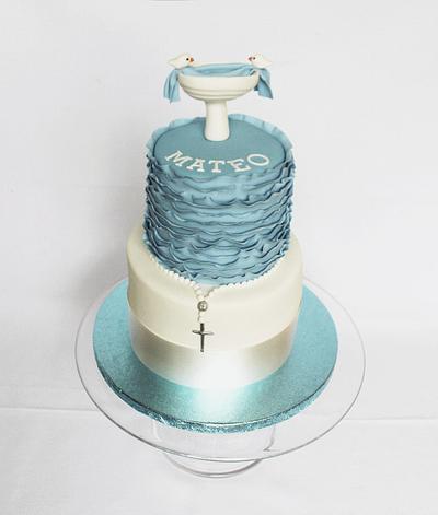 Christening Cake - Cake by Artym 