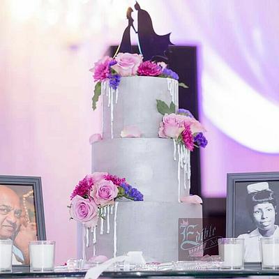 Ganached wedding Cake  - Cake by sophia haniff
