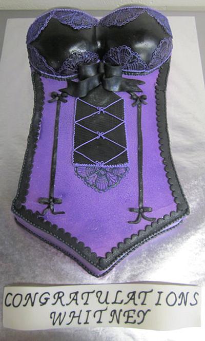 Lingerie cake - Cake by Steel Penny Cakes, Elysia Smith