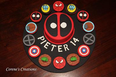 Marvel Superheroes Birthday Cake - Cake by Corene