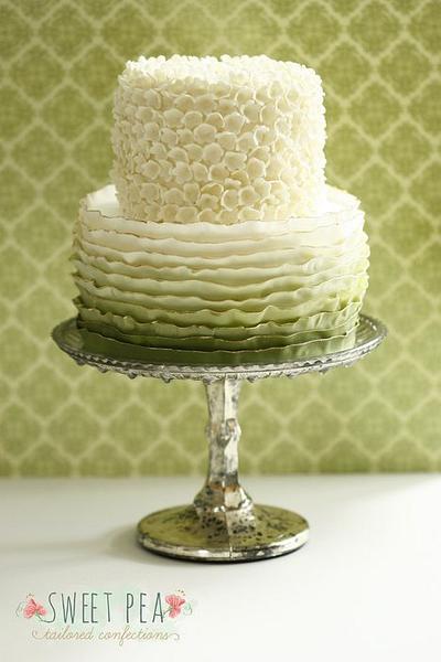 Ruffles! - Cake by Sweet Pea Tailored Confections