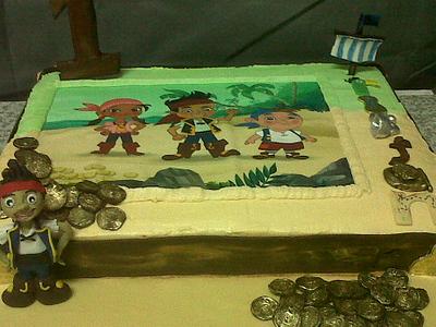 Jake and the Neverland Pirates - Cake by Willene Clair Venter