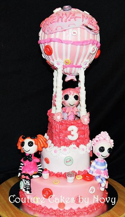 Lalaloopsy Hot Air Balloon Cake - Cake by Couture Cakes by Novy