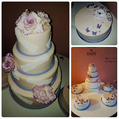 Wedding cake - Cake by lovelifealex