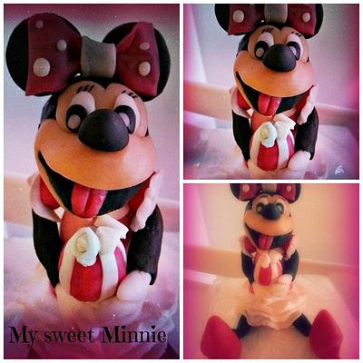 My sweet Minnie topper - Cake by Roberta