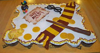 Harry Potter Cupcake cake - Cake by cris711