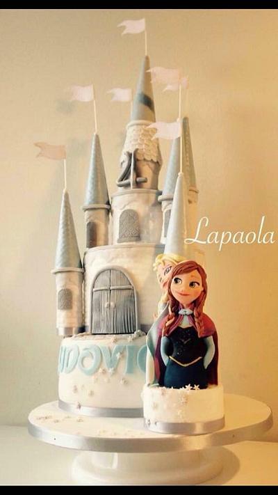 Frozen cake Anna Disneycake  - Cake by Lapaola