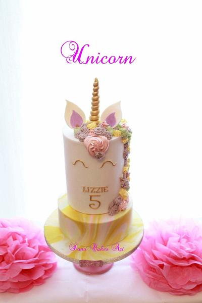 Unicorn beauty - Cake by DomiCakesArt