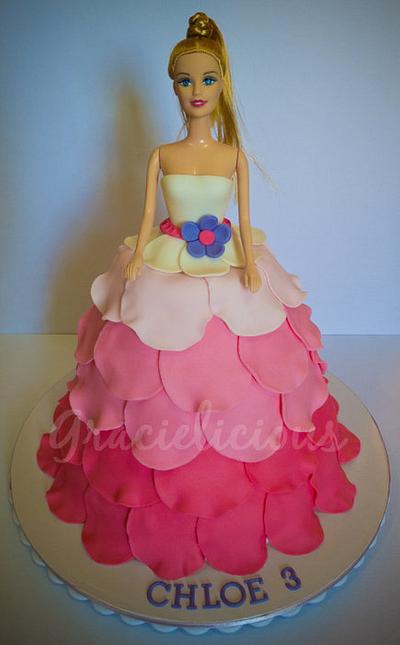 Ombre Princess Cake - Cake by Gracielicious PH