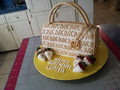 Michael Kors Purse Cake - Cake by Maria Felix Cakes