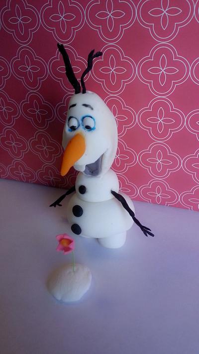 Olaf cake topper - Cake by Sonia