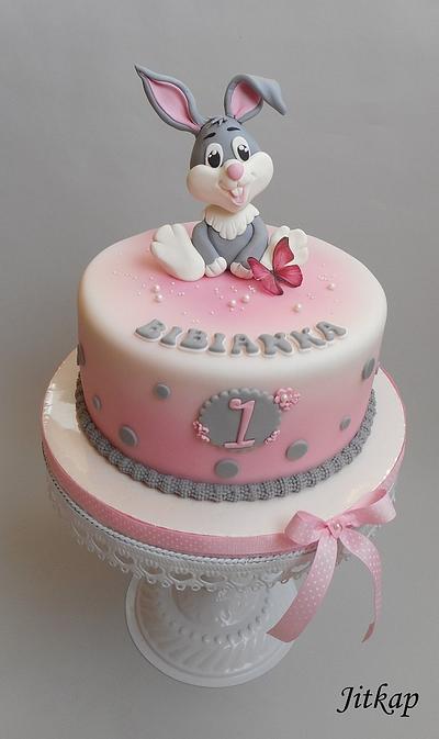 Bunny for Bibianka - Cake by Jitkap